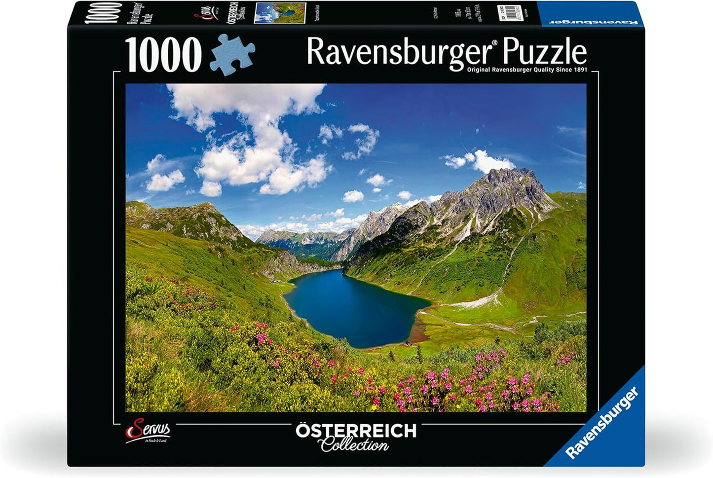 Ausztria Kollekció - Tappenkarsee Ravensburger 1000 darabos kirakó puzzle (RA - 12000602 4005555006022) - puzzlegarden