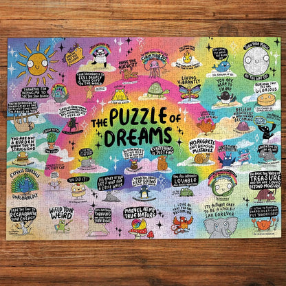 Az álmok kirakója Gibsons 1000 darabos kirakó puzzle (G - G7163) - puzzlegarden