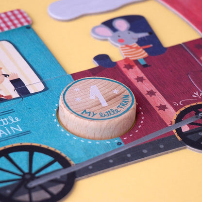 Az én kis vonatom Londji 30 darabos kirakó puzzle (LN-PZ588U) - puzzlegarden