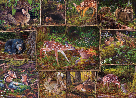 Az erdő mélyén Cobble Hill 350 darabos kirakó puzzle (CH - 47049) - puzzlegarden