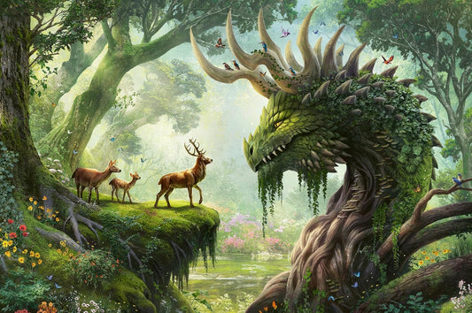 Az Erdő Sárkánya Ravensburger 3000 darabos kirakó puzzle (RA - 12000808) - puzzlegarden