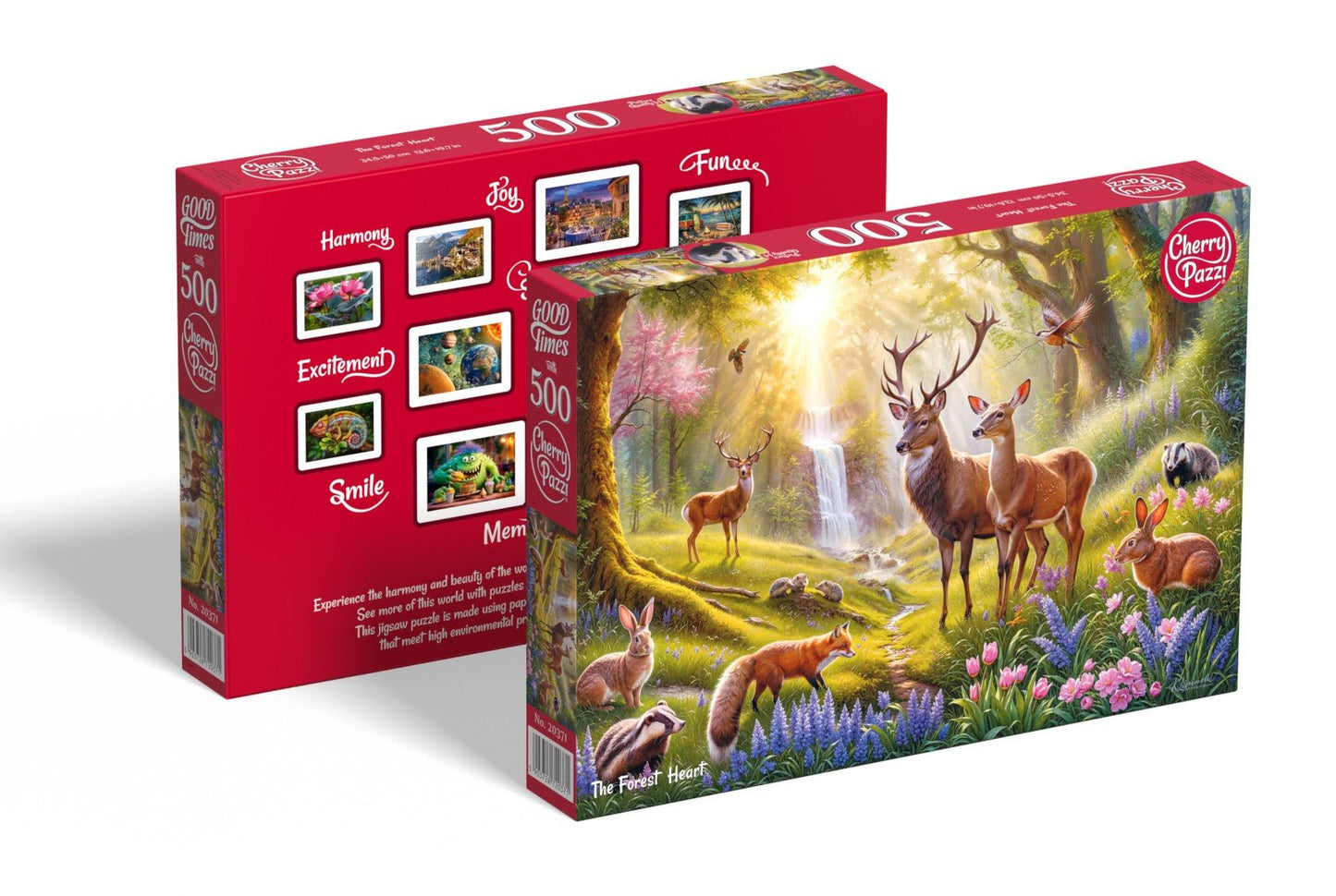 Az erdő szíve Cherry Pazzi 500 darabos kirakó puzzle (CP-20371) - puzzlegarden