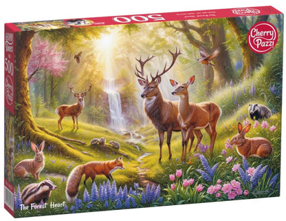 Az erdő szíve Cherry Pazzi 500 darabos kirakó puzzle (CP-20371) - puzzlegarden