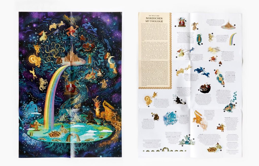 Az északi mitológia világa Laurence King 1000 darabos kirakó puzzle (LK - 9781399629607) - puzzlegarden