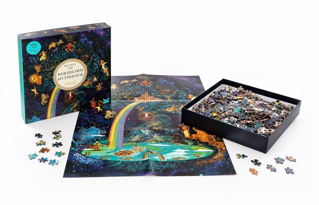 Az északi mitológia világa Laurence King 1000 darabos kirakó puzzle (LK - 9781399629607) - puzzlegarden