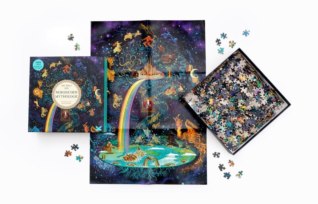 Az északi mitológia világa Laurence King 1000 darabos kirakó puzzle (LK - 9781399629607) - puzzlegarden