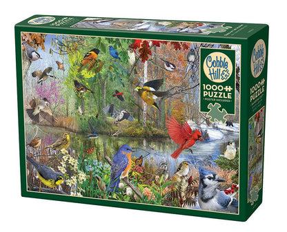 Az évszakok madarai Cobble Hill 1000 darabos kirakó puzzle (CH - 40163) - puzzlegarden