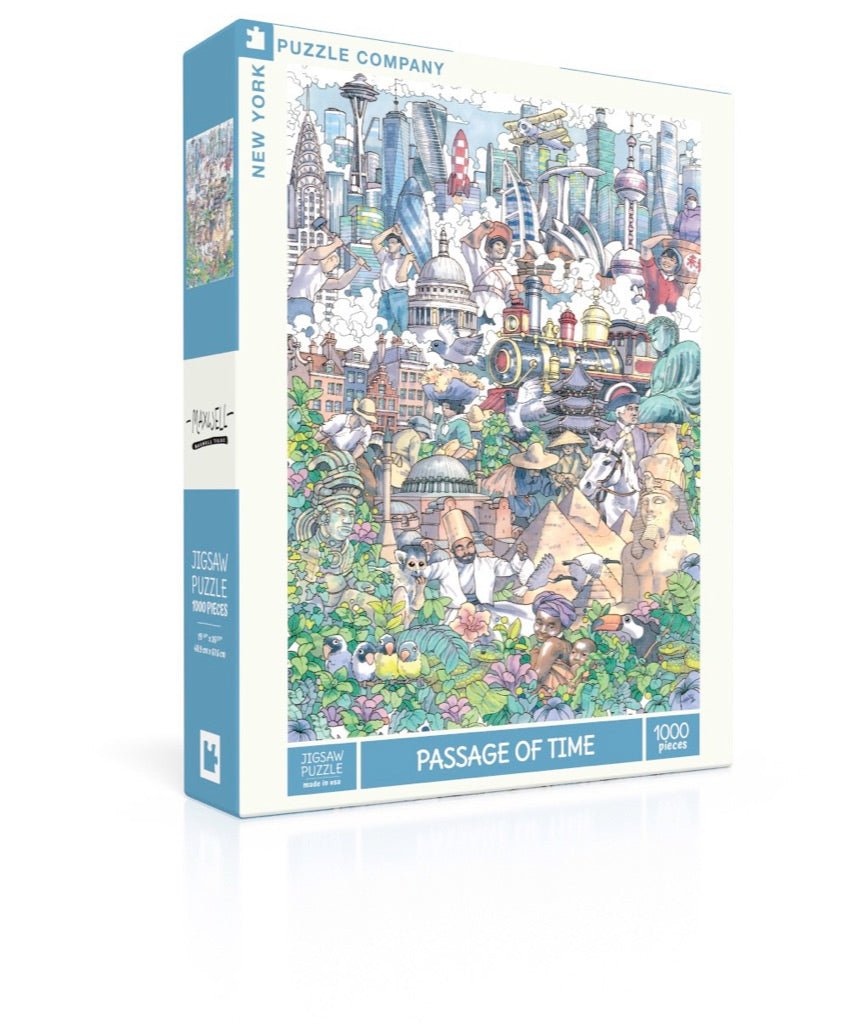 Az idő múlása New York Puzzle Company 1000 darabos kirakó puzzle (NYPC - NPZMT2425 840291701763) - puzzlegarden