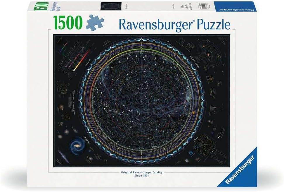Az Univerzum Térképe Ravensburger 1500 darabos kirakó puzzle (RA-12000703) - puzzlegarden