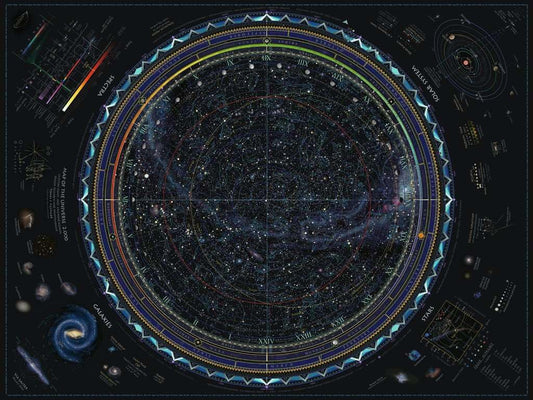 Az Univerzum Térképe Ravensburger 1500 darabos kirakó puzzle (RA - 12000703 4005555007036) - puzzlegarden