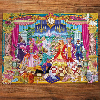 Az üvegcipellő Gibsons 1000 darabos kirakó puzzle (G - G6445) - puzzlegarden