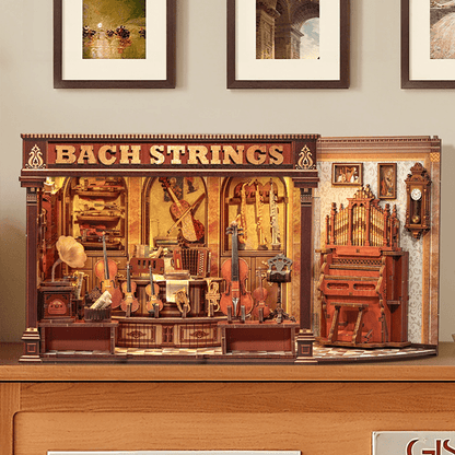 Bach Zeneműbolt CuteBee 285 darabos kirakó puzzle (CB - CWGB404) - puzzlegarden