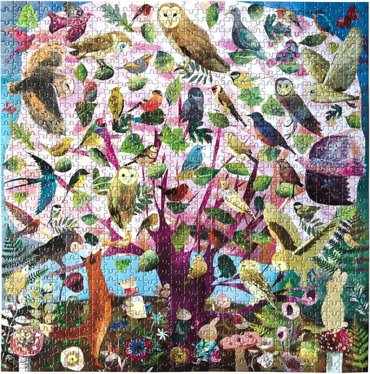 Baglyok Tanácsa Eeboo 1000 darabos kirakó puzzle (EB - PZTOWL) - puzzlegarden
