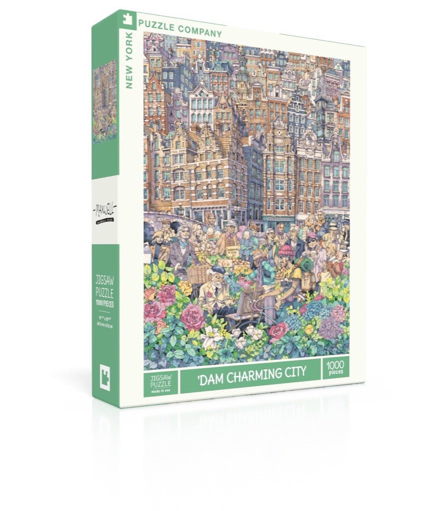 Bájos Város Amszterdam New York Puzzle Company 1000 darabos kirakó puzzle (NYPC - NPZMT2426 840291701770) - puzzlegarden