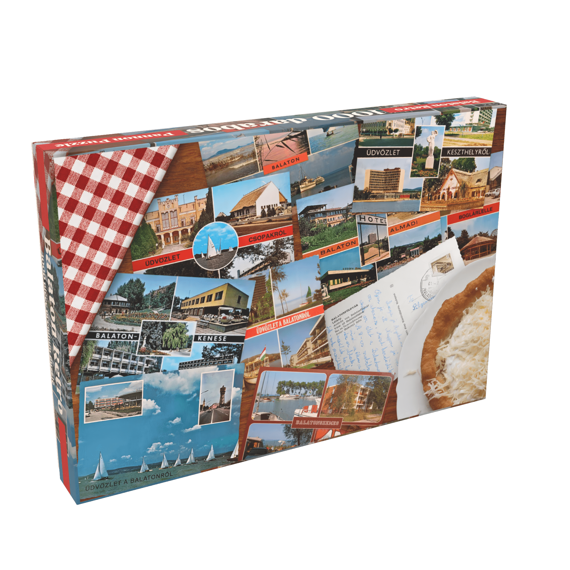 Balaton Retro Pannon Puzzle 1000 darabos kirakó puzzle (PP-162) - puzzlegarden