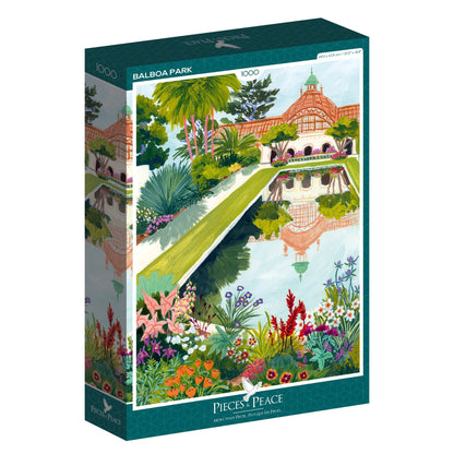 Balboa Park Pieces & Peace 1000 darabos kirakó puzzle (PaP - 0026 3770001400266) - puzzlegarden