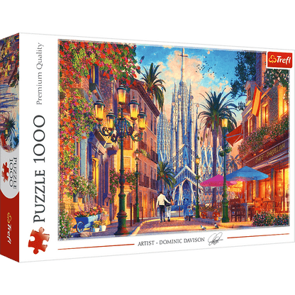 Barcelona, Spanyolország Trefl 1000 darabos kirakó puzzle (TR - 10793 5900511107937) - puzzlegarden