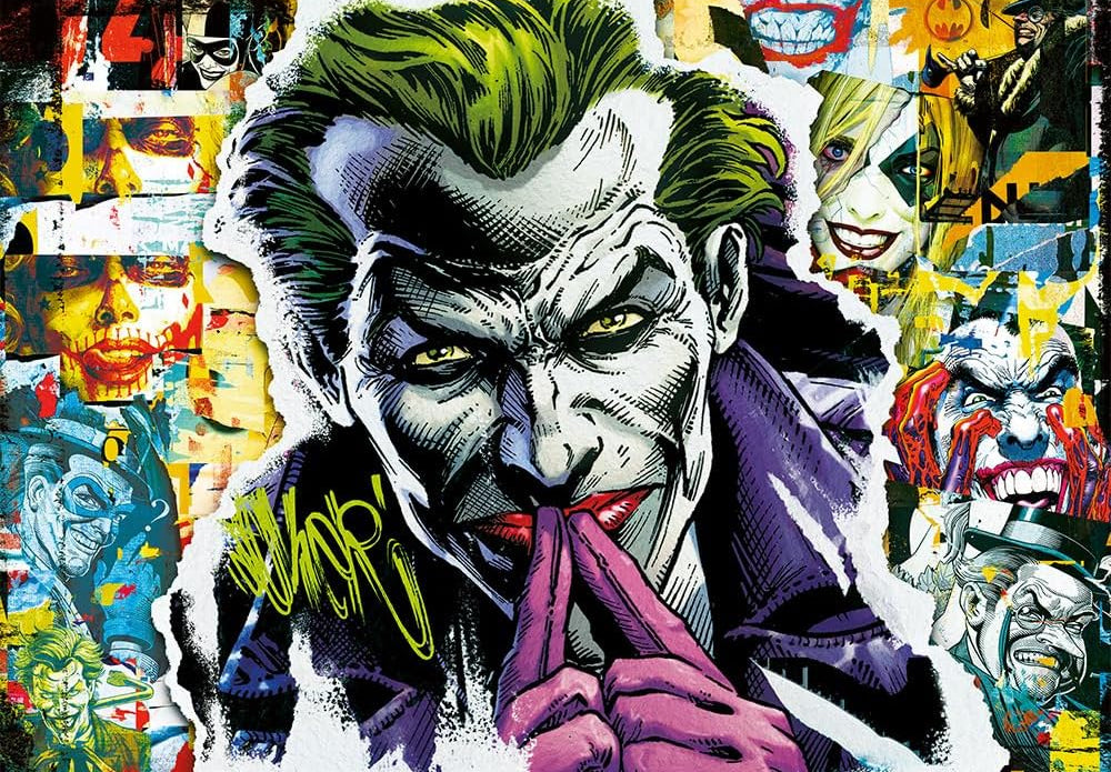 Batman Gonosztevők - A Joker Trefl 1000 darabos kirakó puzzle (TR - 10836 5900511108361) - puzzlegarden