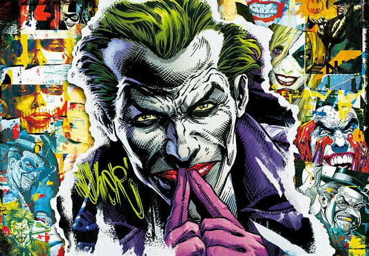 Batman Gonosztevők - A Joker Trefl 1000 darabos kirakó puzzle (TR - 10836 5900511108361) - puzzlegarden