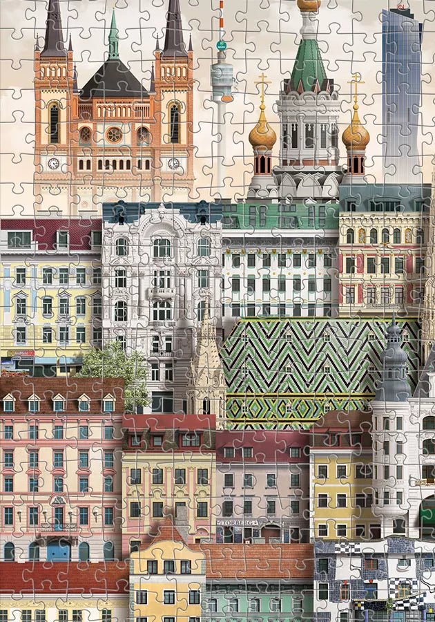 Bécs Martin Schwartz 1000 darabos kirakó puzzle (MS-MS1622) - puzzlegarden