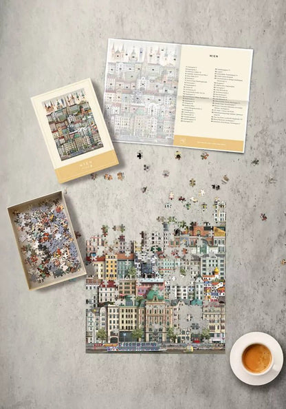 Bécs Martin Schwartz 1000 darabos kirakó puzzle (MS-MS1622) - puzzlegarden