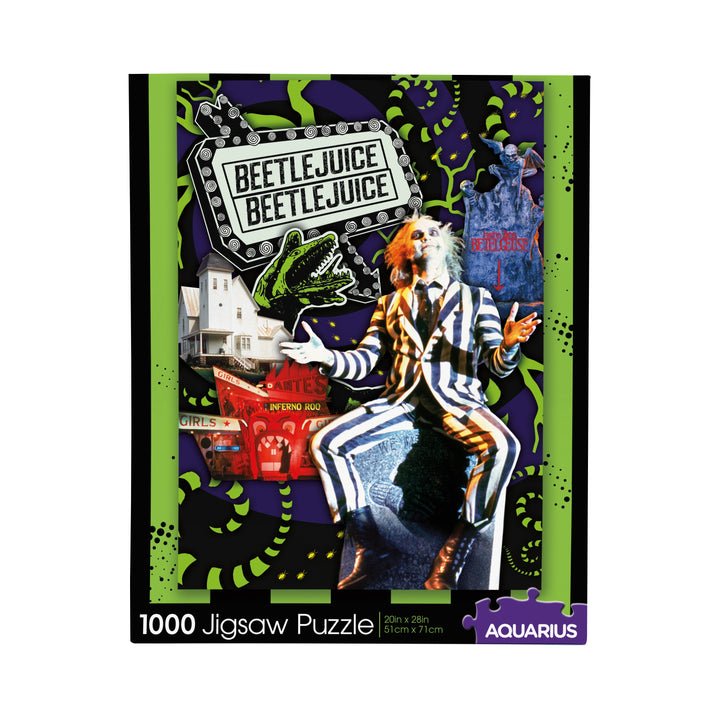 Beetlejuice Aquarius 1000 darabos kirakó puzzle (AQ-65406 840391152281) - puzzlegarden