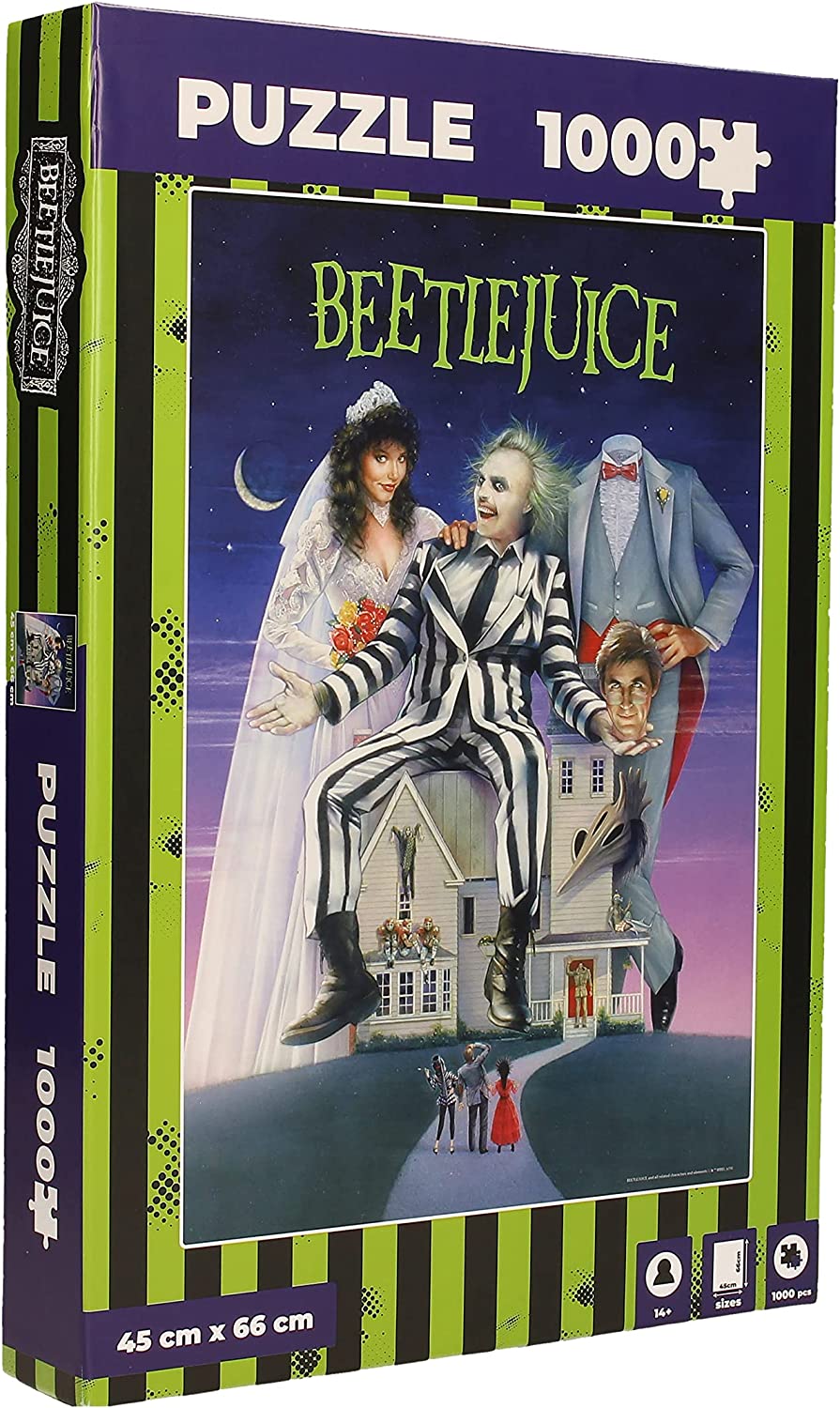 Beetlejuice - Filmes Poszter SD Toys 1000 darabos kirakó puzzle (SD-BTLJCE 8435450233463) - puzzlegarden