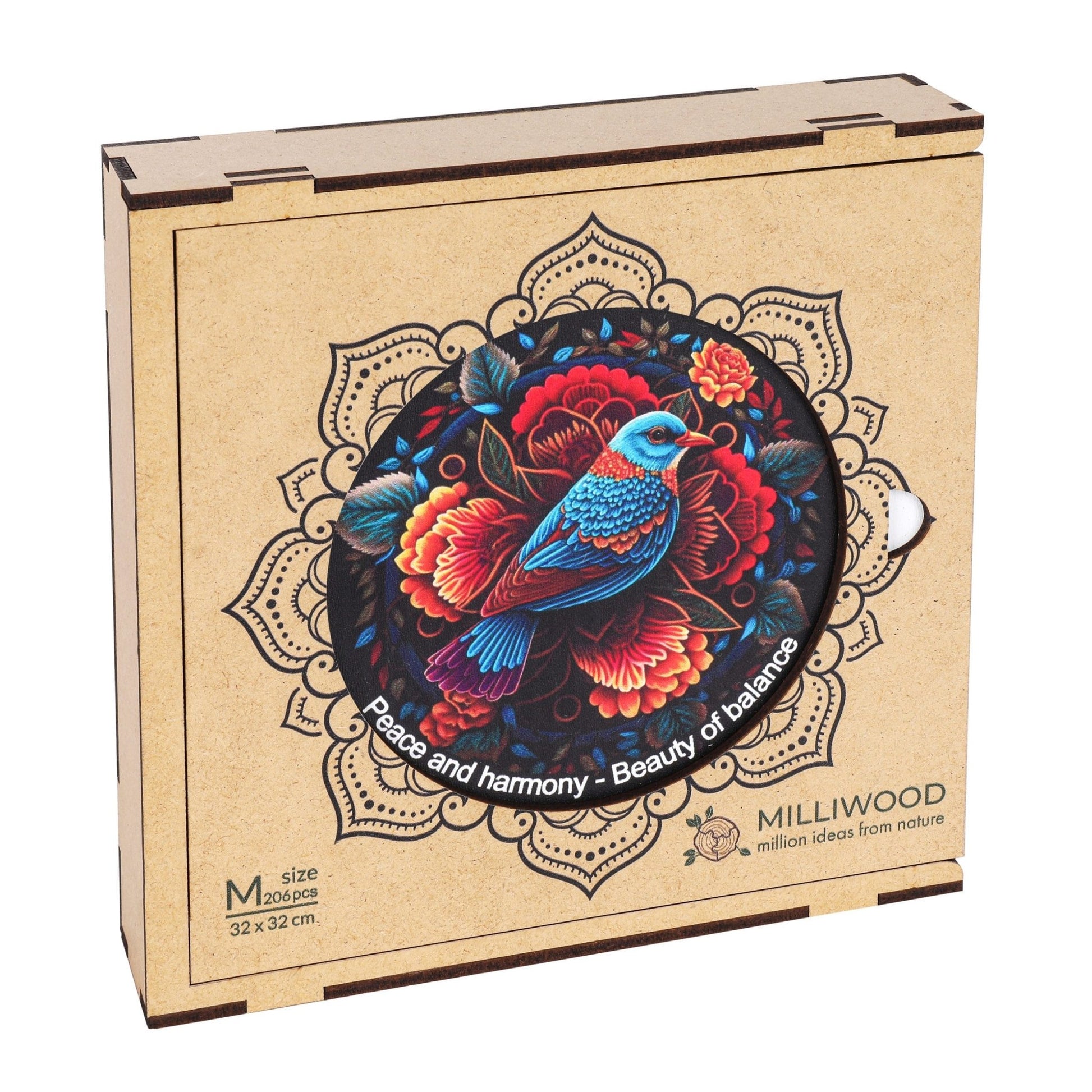 Béke és harmónia – Az egyensúly szépsége Milliwood 206 darabos kirakó puzzle (MW - 5061) - puzzlegarden