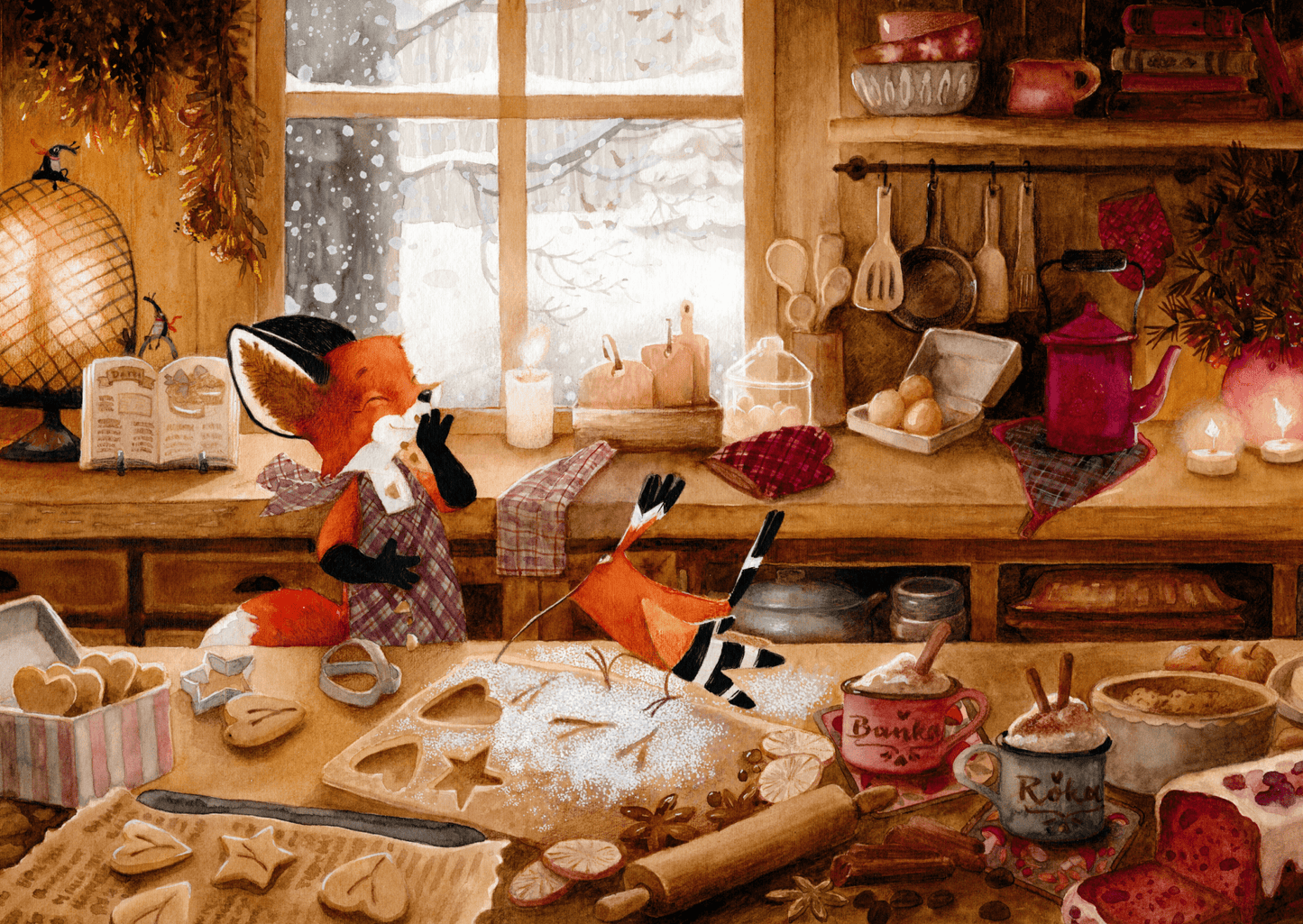 Békebeli Rókakonyha Pannon Puzzle 1000 darabos kirakó puzzle (PP-170) - puzzlegarden