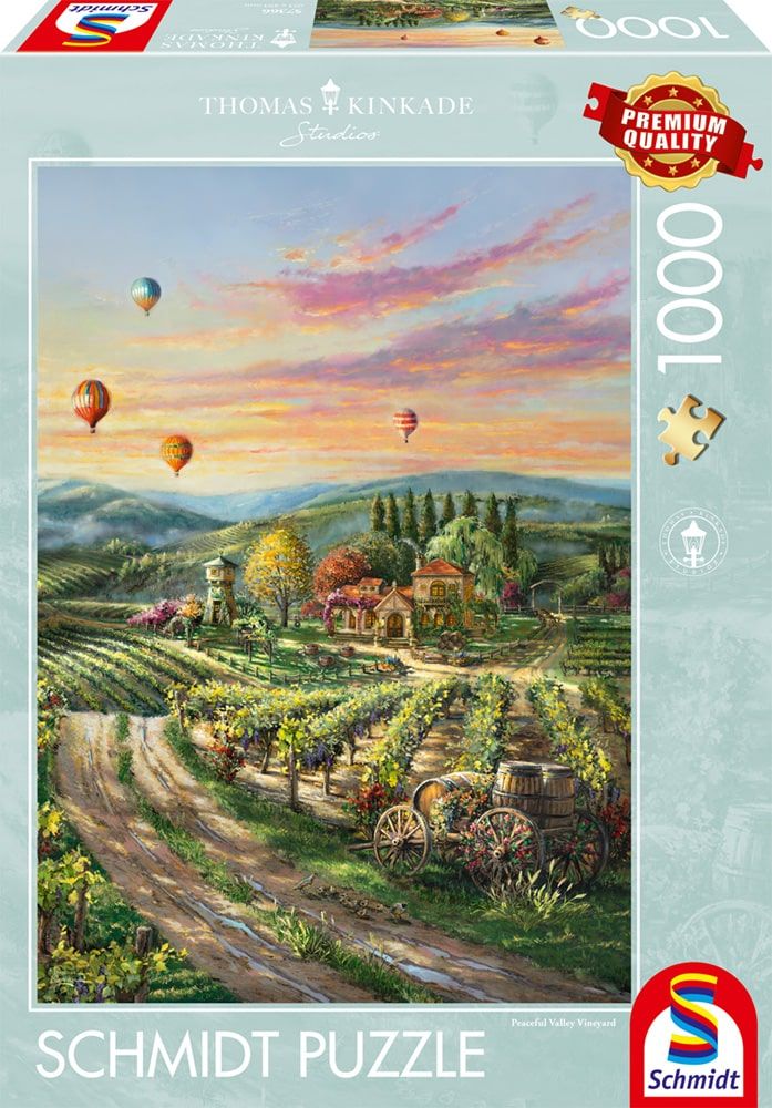 Békés Szőlőhegy Schmidt 1000 darabos kirakó puzzle (SCH-57366 4001504573669) - puzzlegarden