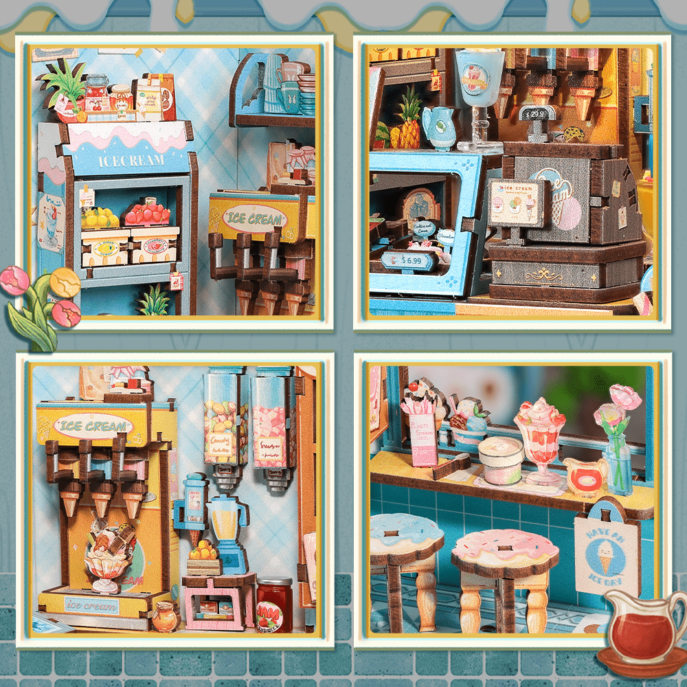 Bella fagyizója CuteBee 225 darabos kirakó puzzle (CB - CWGC212) - puzzlegarden
