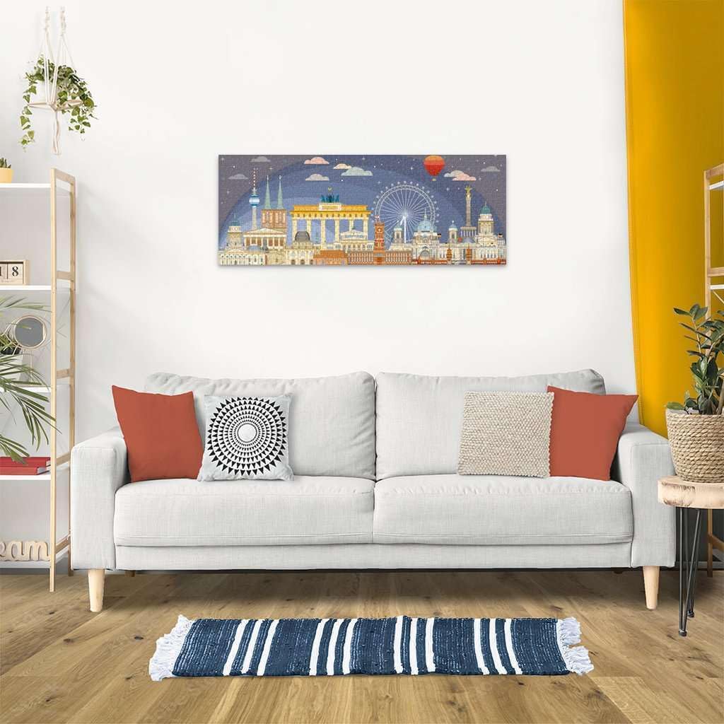 Berlin Éjszaka - panoráma Ravensburger 1000 darabos kirakó puzzle (RA-17395) - puzzlegarden