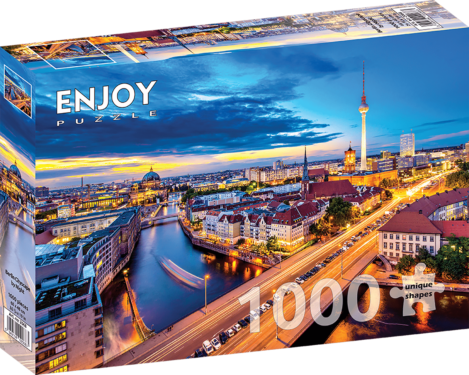 Berlin felett az ég ENJOY 1000 darabos kirakó puzzle (EN-2068 5949194020683) - puzzlegarden