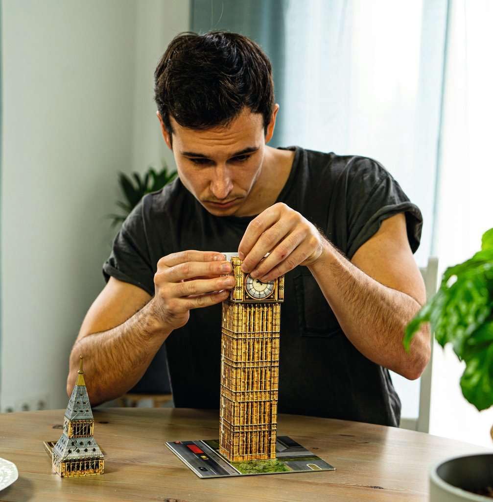 Big Ben - London - 3D Night Edition Ravensburger 226 darabos kirakó puzzle (RA - 12588 4005556125883) - puzzlegarden