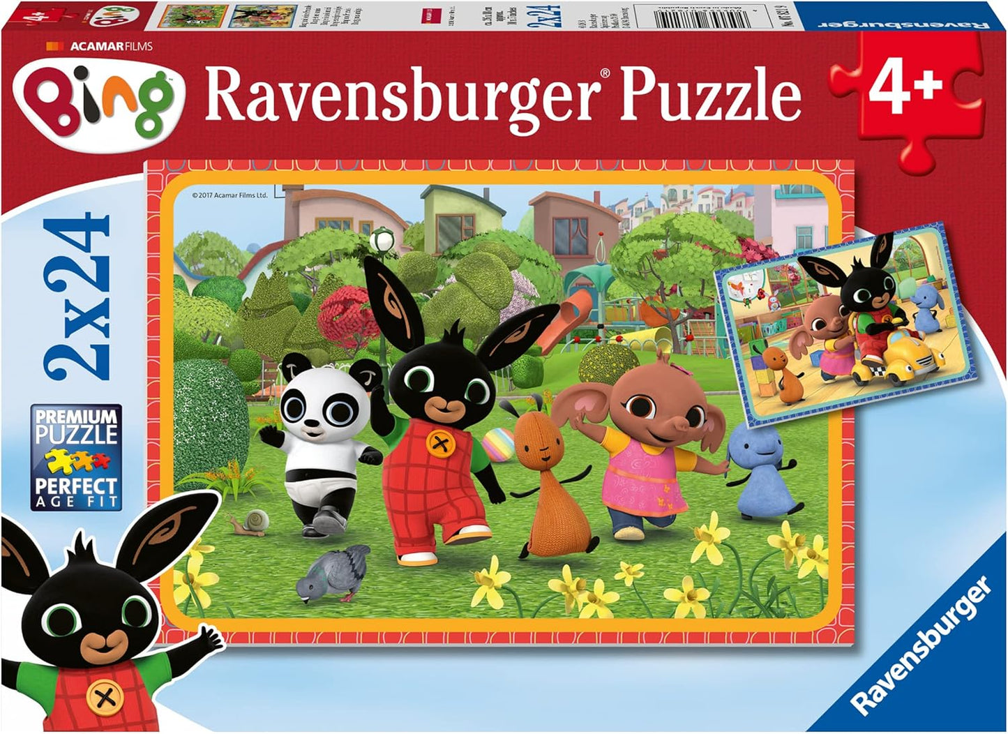 Bing and Friends - 2x24 Ravensburger 24 darabos kirakó puzzle (RA - 07821 4005556078219) - puzzlegarden