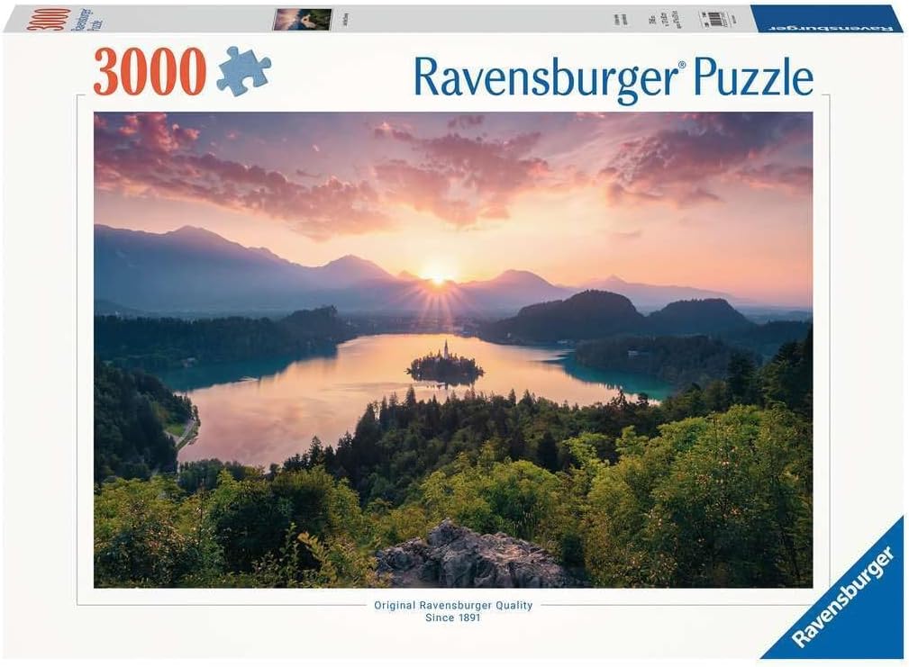 Bledi - tó, Szlovénia Ravensburger 3000 darabos kirakó puzzle (RA - 17445) - puzzlegarden