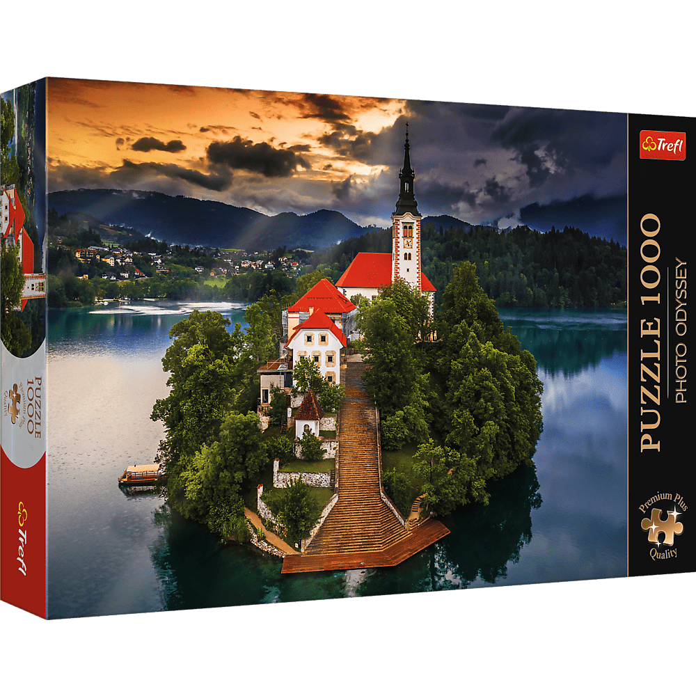 Bledi - tó, Szlovénia Trefl 1000 darabos kirakó puzzle (TR - 10797 5900511107975) - puzzlegarden