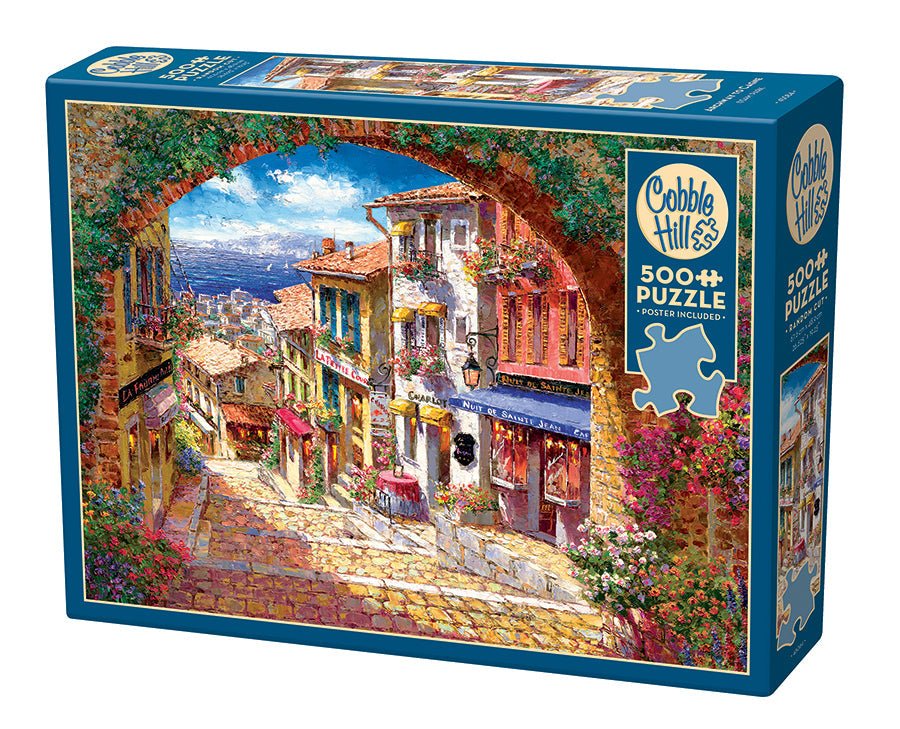 Boltív Cagnes felé Cobble Hill 500 darabos kirakó puzzle (CH - 45084) - puzzlegarden