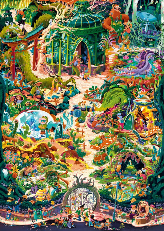 Botanikus kert HEYE 2000 darabos kirakó puzzle (HE - 30088) - puzzlegarden