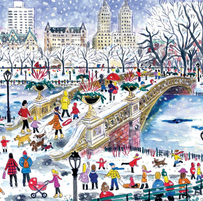 Bow Bridge a Central Parkban Galison 500 darabos kirakó puzzle (GA-9780735356863) - puzzlegarden