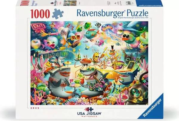 Cápa buli Ravensburger 1000 darabos kirakó puzzle (RA-12001602) - puzzlegarden