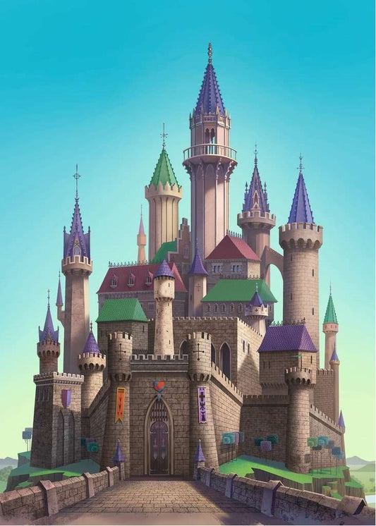Castle Collection - Csipkerózsika kastélya Ravensburger 1000 darabos kirakó puzzle (RA - 16495) - puzzlegarden
