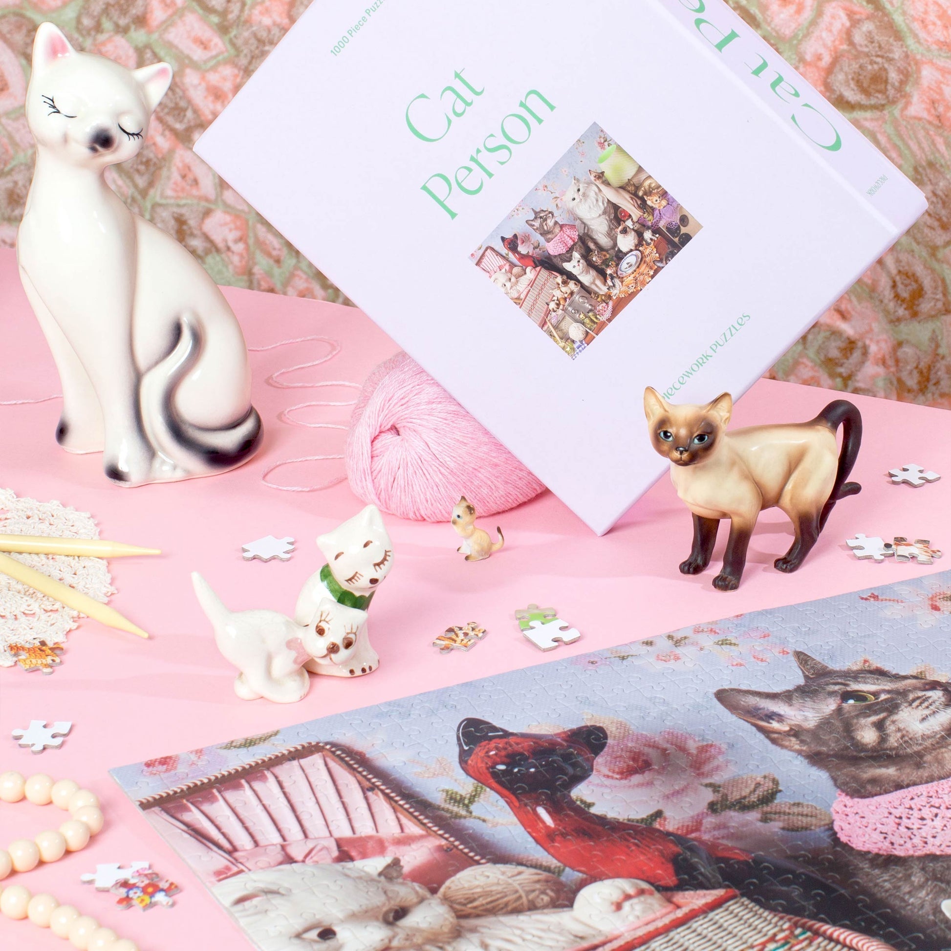 Cat Person Piecework 1000 darabos kirakó puzzle (PW - PZ - CAT - 1000) - puzzlegarden
