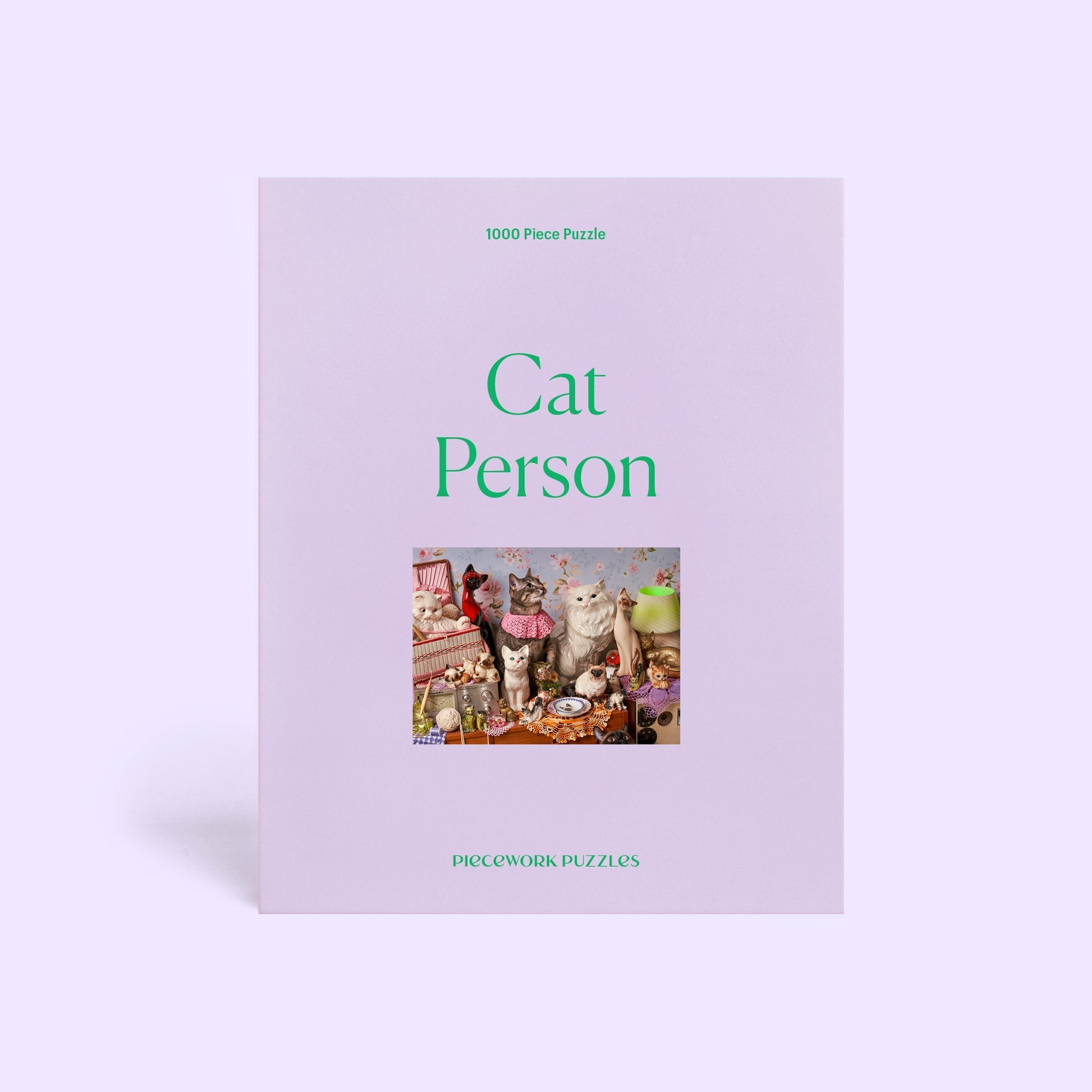 Cat Person Piecework 1000 darabos kirakó puzzle (PW - PZ - CAT - 1000) - puzzlegarden