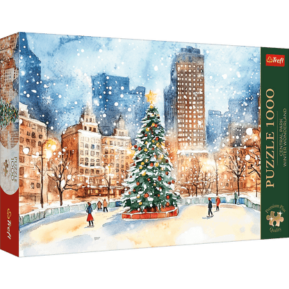 Central Park – Téli csodaország Trefl 1000 darabos kirakó puzzle (TR-99277) - puzzlegarden