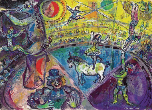Chagall - A Cirkuszi Ló Eurographics 1000 darabos kirakó puzzle (EUR - 6000 - 0851) - puzzlegarden