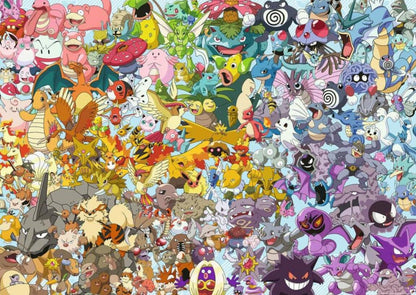 Challenge - Pokémon Ravensburger 1000 darabos kirakó puzzle (RA-15166 4005556151660) - puzzlegarden