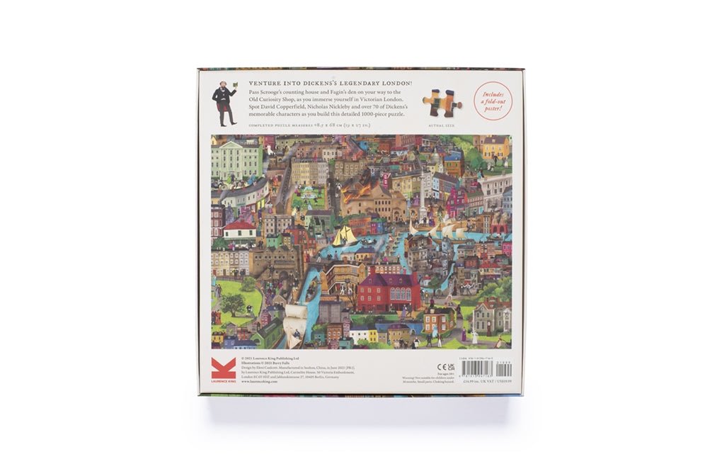 Charles Dickens világa Laurence King 1000 darabos kirakó puzzle (LK - 9781913947163) - puzzlegarden