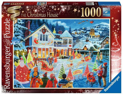 Chrismas Edition 2021 - A Karácsonyi Ház Ravensburger 1000 darabos kirakó puzzle (RA-16849 4005556168491) - puzzlegarden