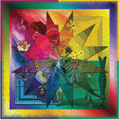 Christian Lacroix - Növény Szivárvány Galison 500 darabos kirakó puzzle (GA - 9780735372252 9780735372252) - puzzlegarden